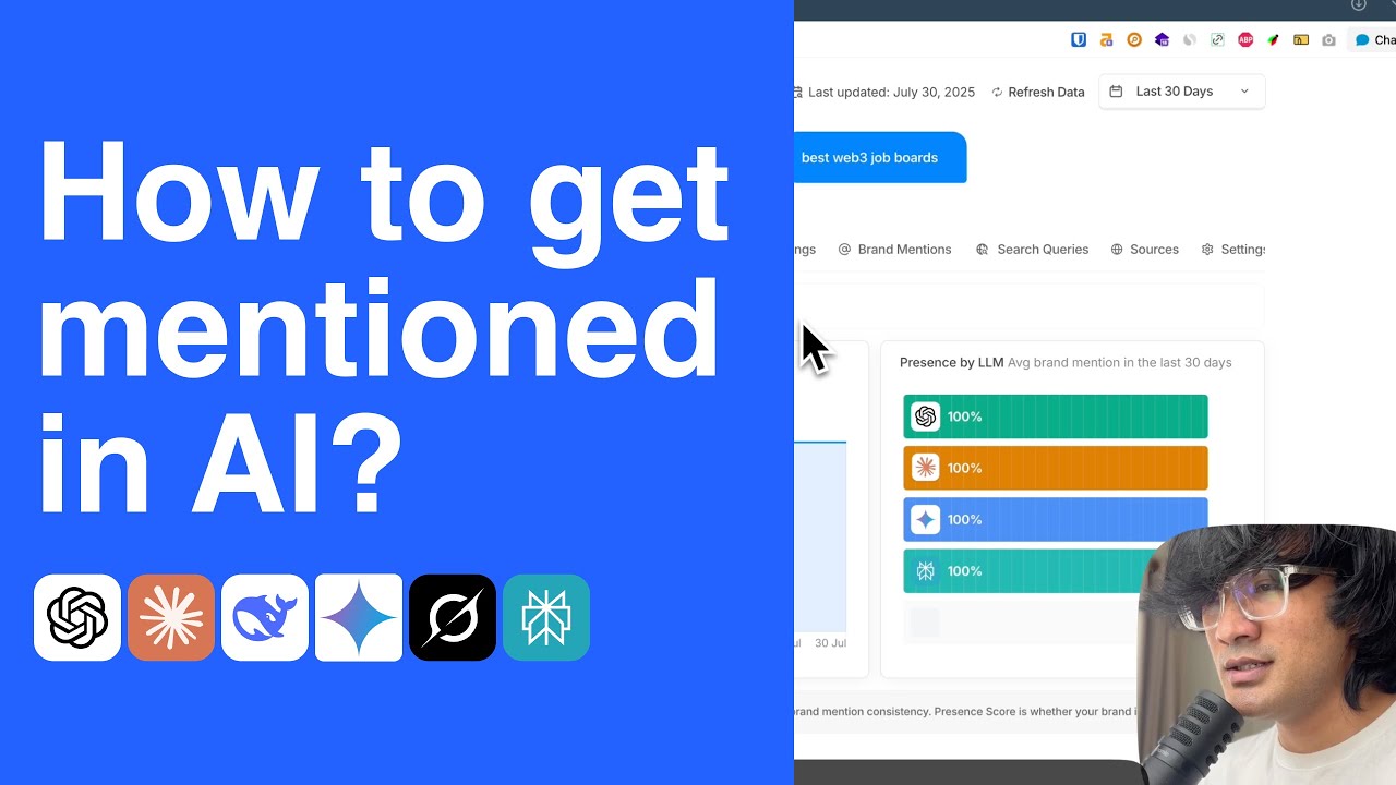 How to get your brand mentioned in AI like ChatGPT? - YouTube