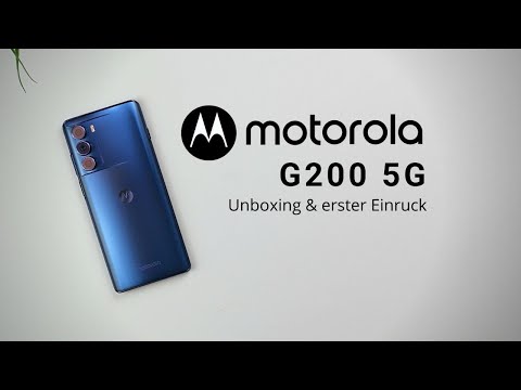 Motorola G200 5G I Unboxing & erster Eindruck I Oberklasse mit Top Ausstattung zum guten Preis I 4K