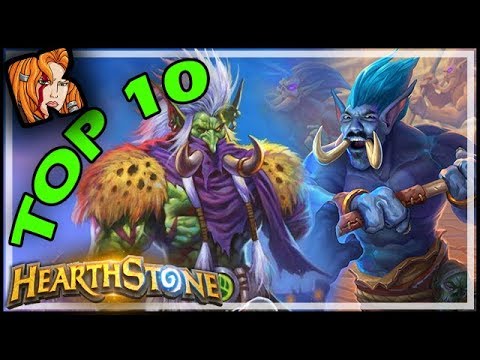 TOP 10 FLAVORFUL RASTAKHAN CARDS! - Rastakhan’s Rumble Hearthstone