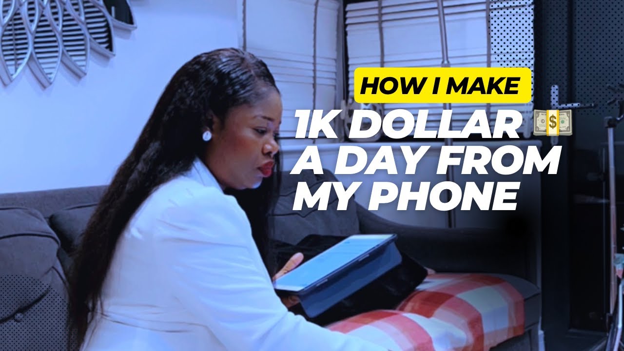 How I Make $1k A Day From My Phone - YouTube