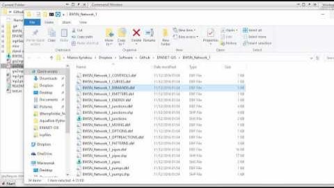 EPANET-GIS: converters inp2gis, gis2inp
