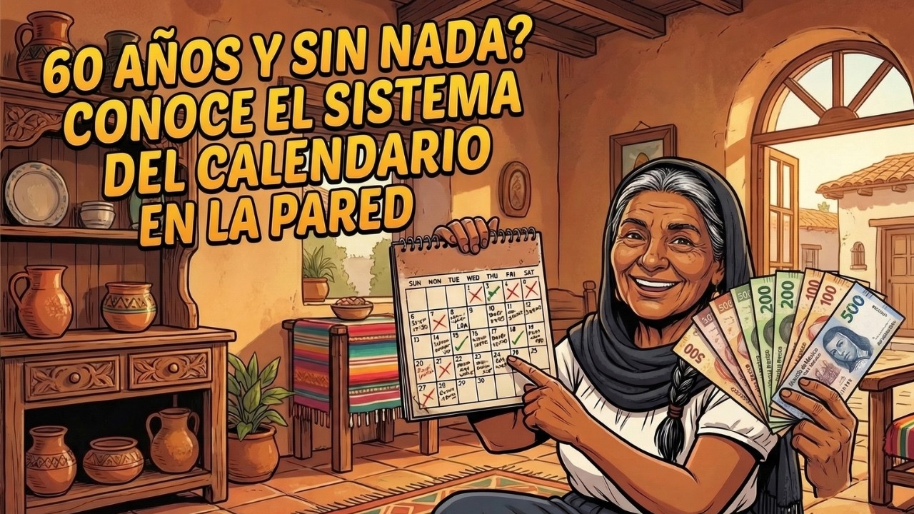 ¿LLEGASTE A LOS 60 SIN NADA?: el sistema del calendario de pared QUE SALVÓ MI VEJEZ DE LA POBREZA