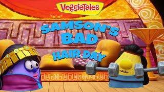 Samsons Bad Hair Day Veggietales Clip