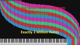 [Black MIDI] The lag tester thats just a bit crazy | Exactly 3 Million Notes