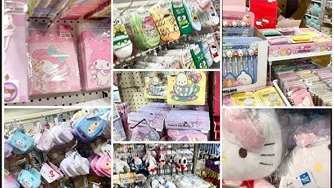NO LIMIT HELLO KITTY SHOPPING SPREE! MINISO PRODUCT #miniso