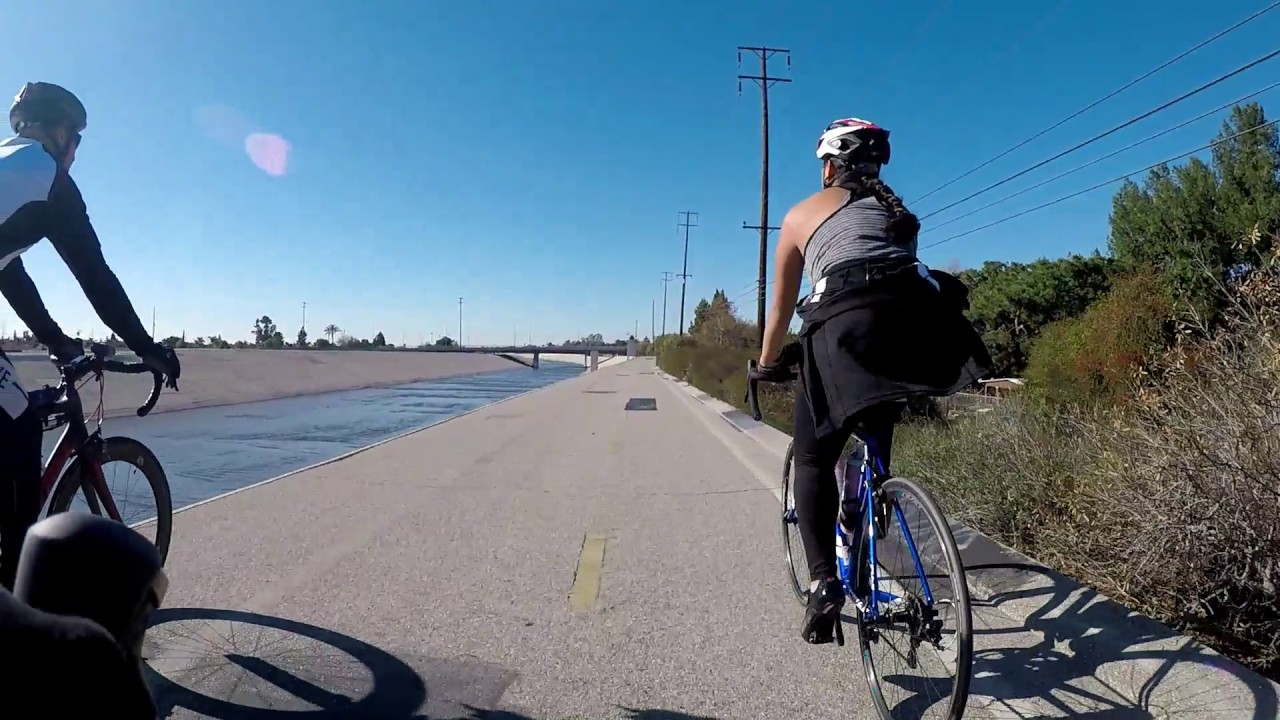 San Gabriel River bike Trail Baldwin - Maxresdefault