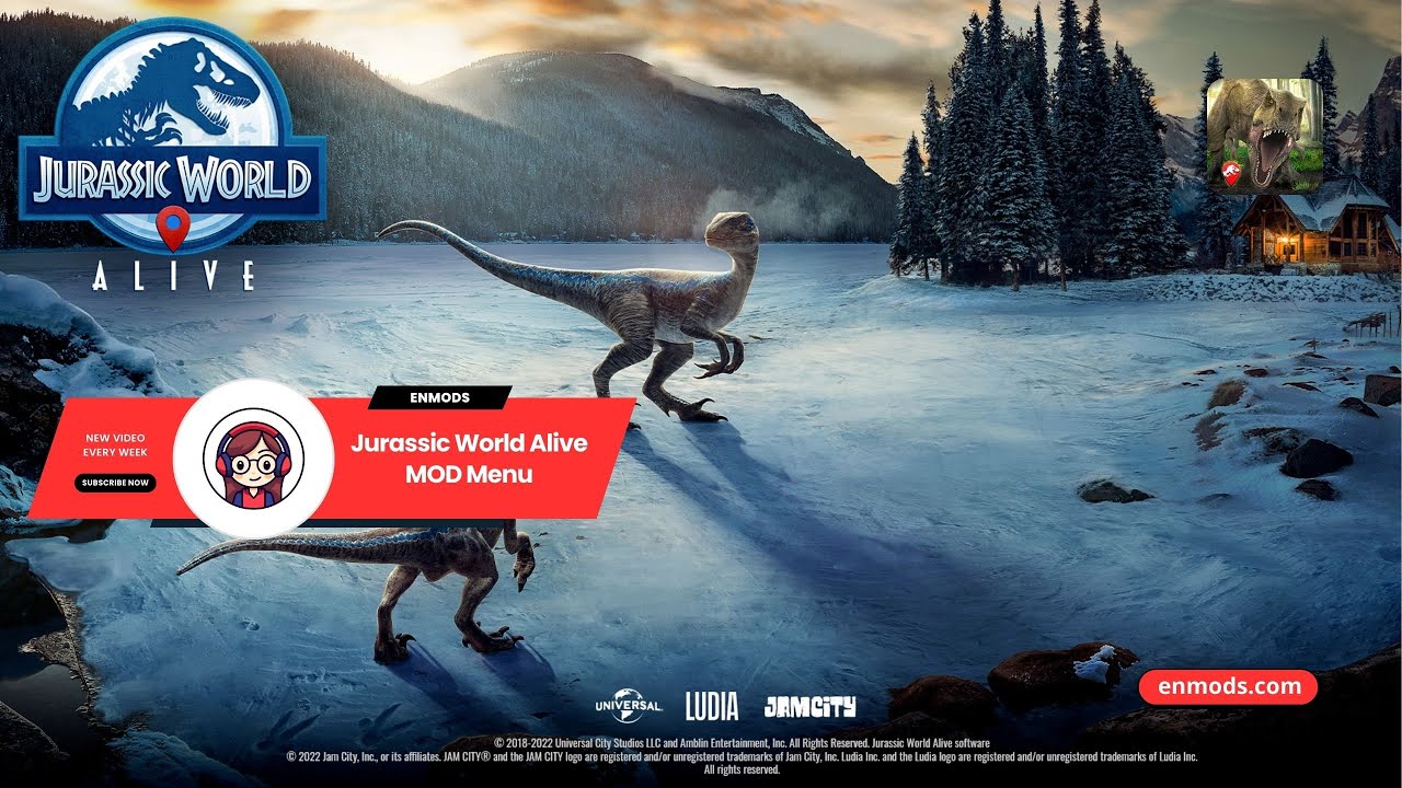 ✅Jurassic World Alive MOD Menu