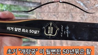 국궁도 베어보우도 채택되지 못한 비운의 초기 개량궁