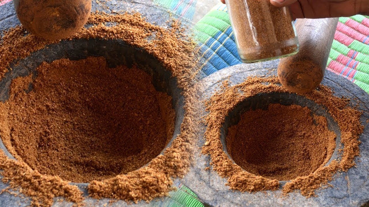 Garam masala powder making process YouTube