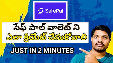 STOP Losing Crypto! Create a Safepal Wallet NOW! HOW TO CREATE SAFE PAL WALLET ||TELUGU ||