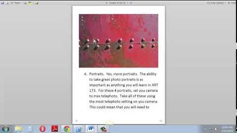 Assignment 4 instructions