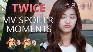 TWICE Spoiler Moments Before Each Time The MV Released