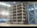 Earthquake simulation of reinforced concrete building  firefighting