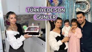 TÜRKİYEDE DOĞUM GÜNÜ PARTİSİ 🥳 SON GÜN ALMANYAYA DÖNÜYORUZ- ÇARŞI ALIŞVERİŞ VLOG