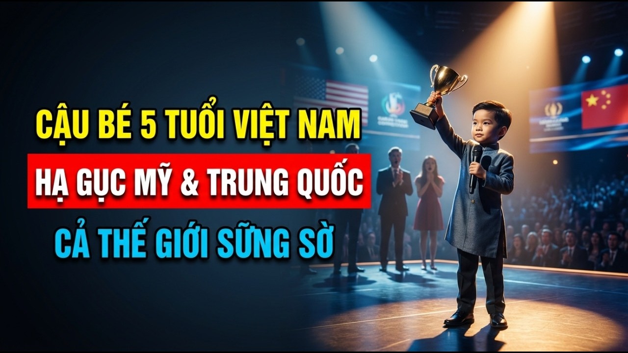 2 1Cậu Bé 5 Tuổi Việt Nam Khiến Mỹ Và Trung Quốc Sững Sờ
