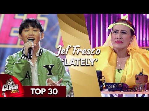 Jef Fresco gives his all in a superb rendition of 'Lately' | The Clash 2023