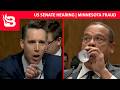 NEW: Josh Hawley BODYSLAMS Smug Keith Ellison over Minnesota Fraud at Senate Hearing