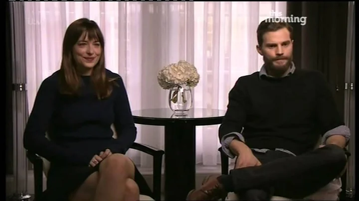 50 Shades - Dakota Johnson and Jamie Dornan interv...