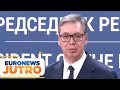 Obraćanje Vučića i Košte nakon sastanka | Euronews jutro