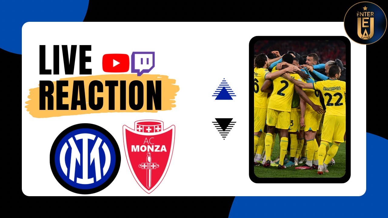 Inter Monza INTER - MONZA LIVE REACTION - YouTube