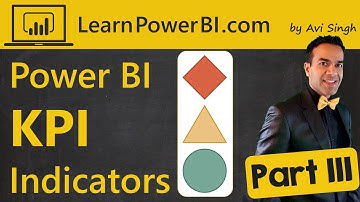 Power BI KPI Indicator (Excel Icon Sets) Part 3 of 3