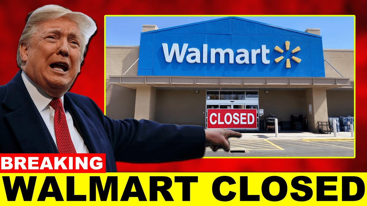 Trump PANICS as Walmart WALKS OUT of U.S. Over Tariffs – Food Crisis ERUPTS