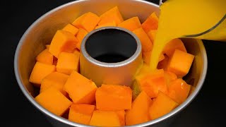 видео: Только апельсин и тыква! Вкуснейший домашний десерт за 5 минут! Без выпечки! картинка: Только апельсин и тыква! Вкуснейший домашний десерт за 5 минут! Без выпечки!