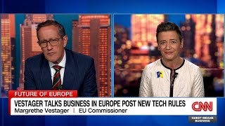 Margrethe Vestager Pushes Back on Idea that Regulating Tech Could Be Bad European Business