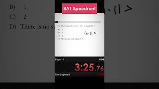 SAT SPEEDRUN - Absolute Value #maths #sat #mathematics #algebra #mathstricks