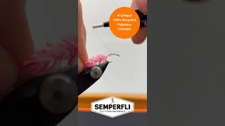 Semperfli Camo Chenille - Recycled Polyester Chenille Behaves Like Hen Hackles