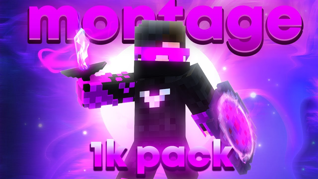 1k Subs Bedwars Montage | Pack Release - YouTube
