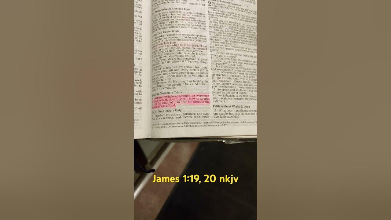 James 1 19 20 Nkjv Let This Play On Repeat To Assist Your james-1-19-20-slow-to-anger-encouraging-bible-verses