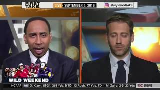 ESPN First Take   Stephen A  Laughs At Cowboys For Signing Mark Sanchez
