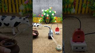 diy tractor making ideas mini motor water pump project video # 681