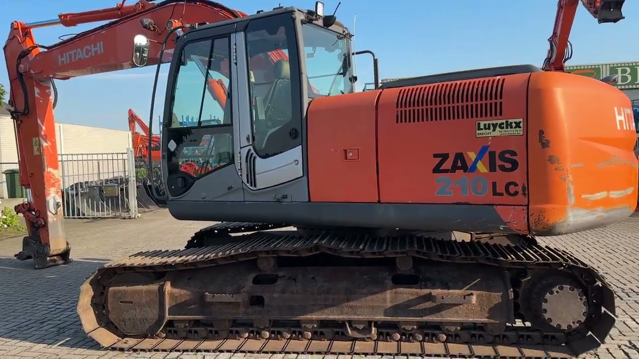 HITACHI ZX 210LC-3 2007 - YouTube