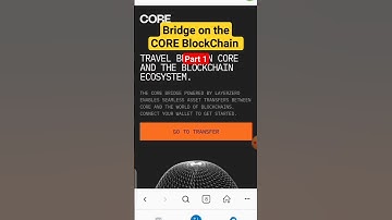 how to #bridge on #CORE #Blockchain with #layerzero.