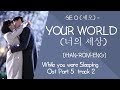 SE O (์ธ์ค) - ๋์ ์ธ์ lyrics (Your World lyrics) - (While You Were Sleeping OST Part.5 track 2 lyrics)