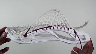 Maverik Optik 2.0 Lacrosse Head Stringing Tutorial