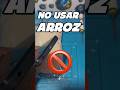 😱 El arroz NO salva tu celular mojado ¡Deja de hacerlo!