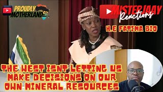 1st.Lady of SierraLeone's Fierce Speech | West's Mineral Exploitation | We Need People Who Value Us