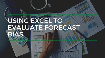 Evaluating Forecast Bias