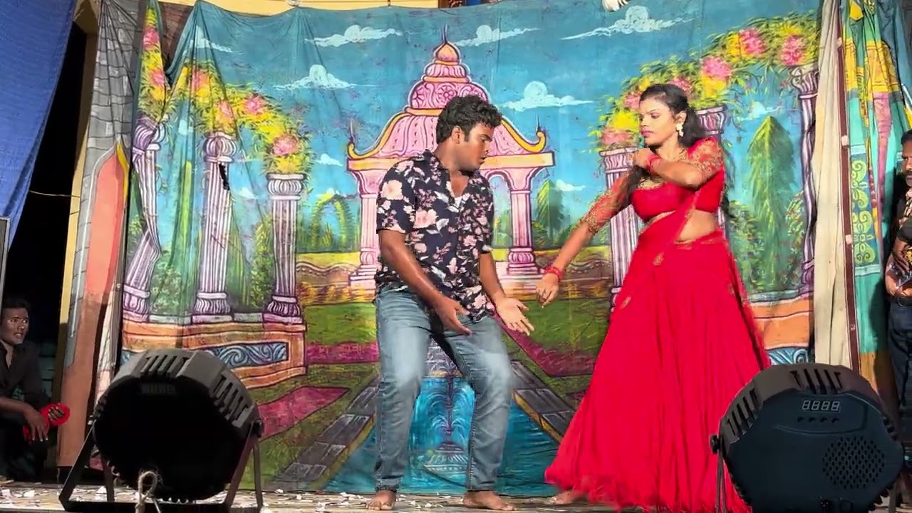 Sankranthi 2025 Santhinagar Village Pawan B's Unga Unga Song Performance