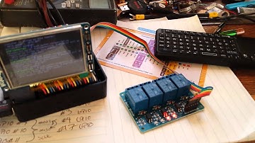4 channel relay with python on raspberry pi