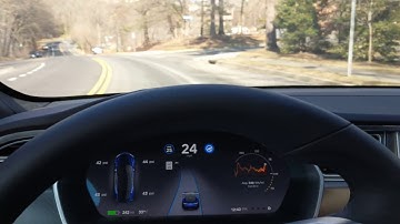 TESLA Self Driving AutoPilot ACCURACY TEST Video 038 | AP2