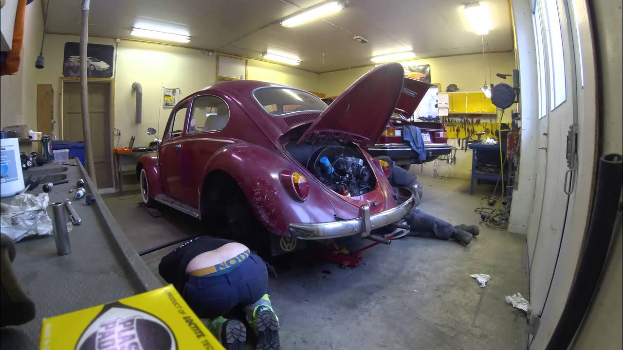 Volksand - Demontering av motor