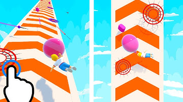 Bubble Gum Runner - Bubble Gum Man Run - All Levels iOS Android GamePlay