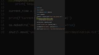 Automate with Python Packages #shorts