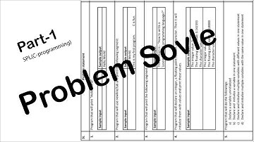 problem solve -part 1(SPL - C programming) | Coding Bangla