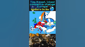 Top 3 most liked comments change Europe 🇪🇺 (Ep. 5) #shorts #europe #map #geography #comment