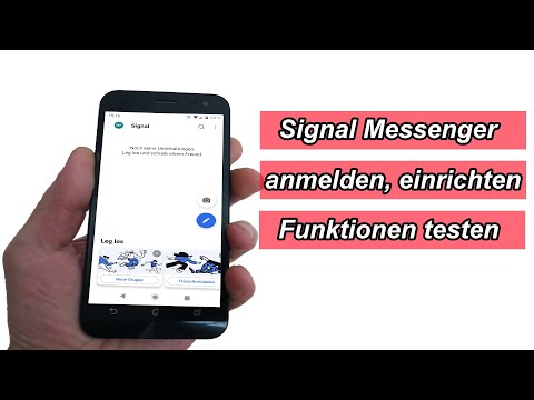 Signal Messenger installieren, einrichten & testen – Signal Funktionen Test Anmelden & registrieren